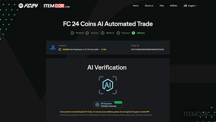Step 2: AI automated system verification