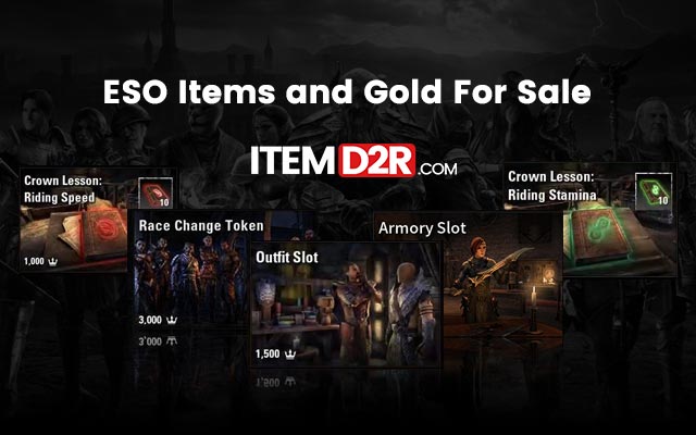 ESO Items and Gold For Sale