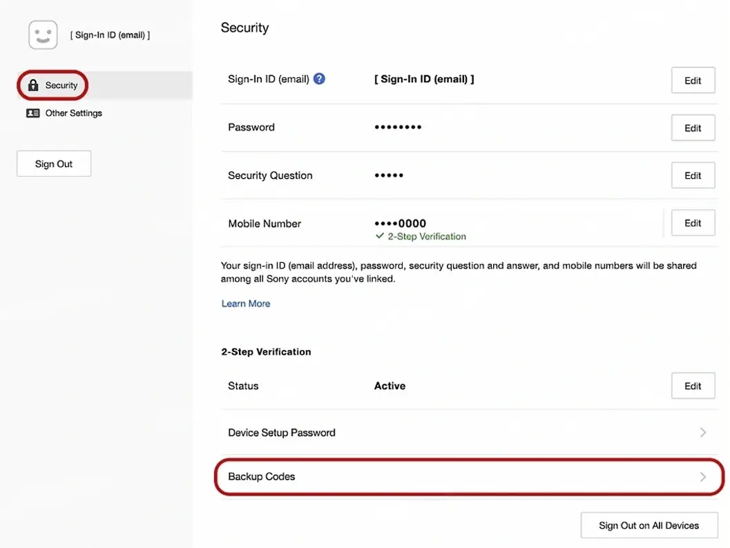 How to Get Your Backup Codes (For PS4/PS5 Players Only)