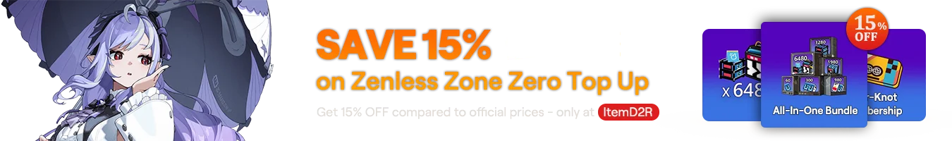 SAVE 15% on ZZZ Top Up