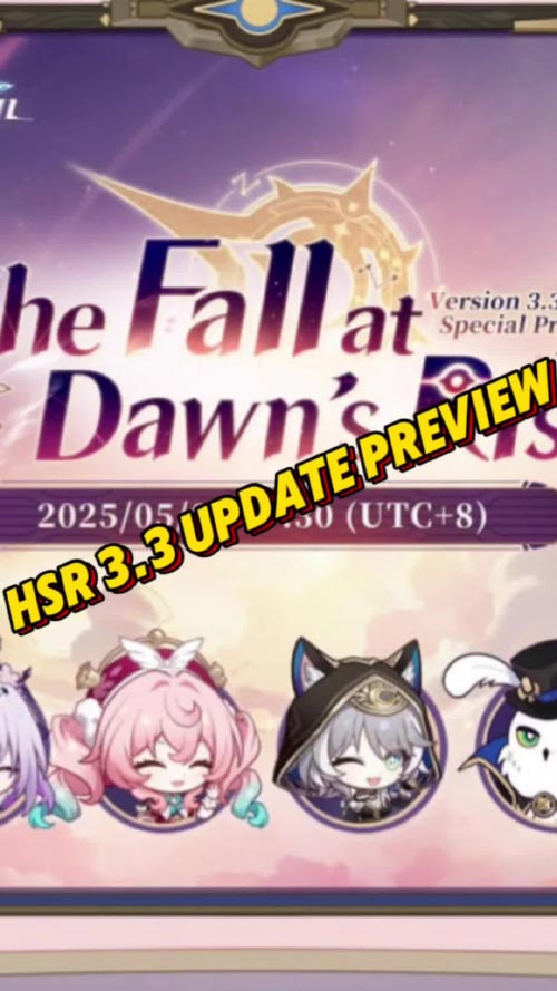HSR 3.3 Preview: Hyacine, Cipher & Livestream Info | Don’t Miss the Free Jades!